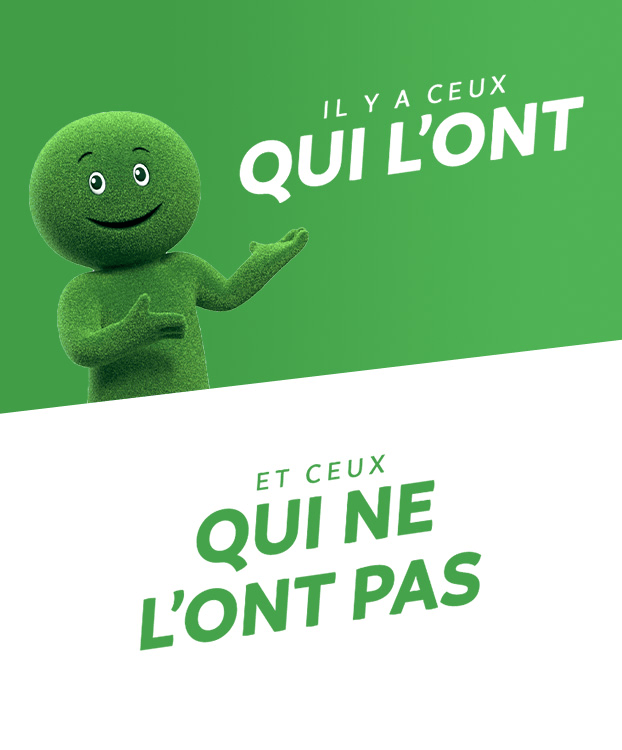 Il y a ceux qui l'ont et ceux qui l'ont pas